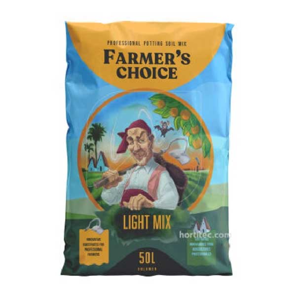 Farmer's Choice Terra Light Mix 50L – Substrato Light per Coltivazione Indoor e Outdoor
