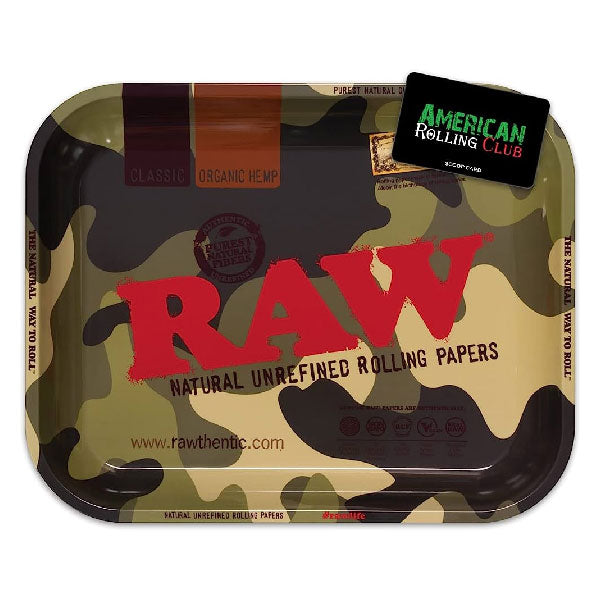 Raw Vassoio Rolling Tray Large 34x27,5cm Camo