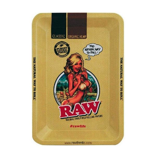 Raw Vassoio Rolling Tray Medium 17,5x27,5cm Lady