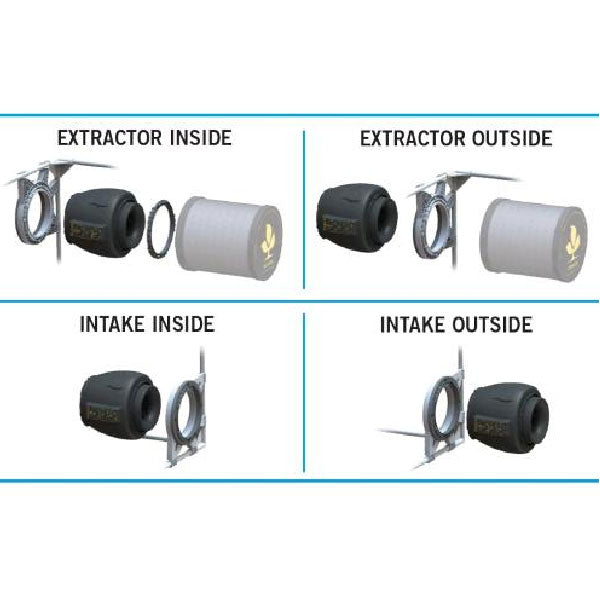 Secret Jardin Estrattore T° DF16E150 50-100-150m³/h