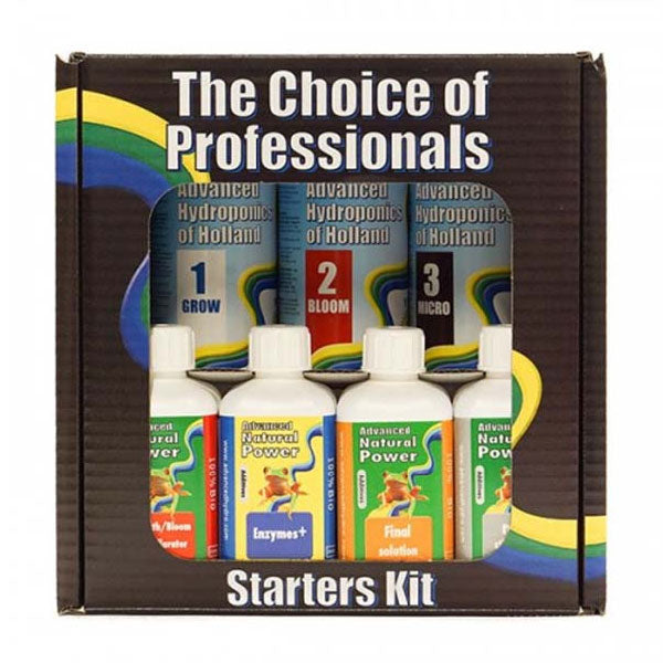 Advanced Hydroponics Starter Kit – Kit Fertilizzanti Completo per Coltivazione Indoor