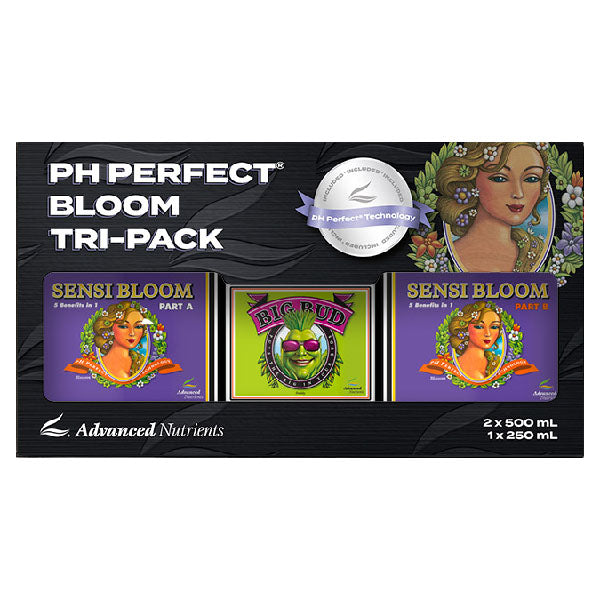 Paquete triple Advanced Nutrients PH Perfect Bloom 