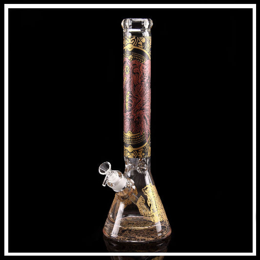 Amsterdam Bong Heavy Beaker Plague Doctor