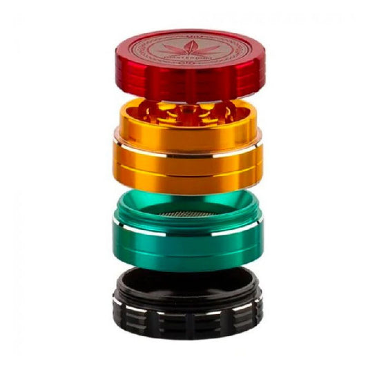 Amsterdam Grinder Ø50mm 4 parti Rasta
