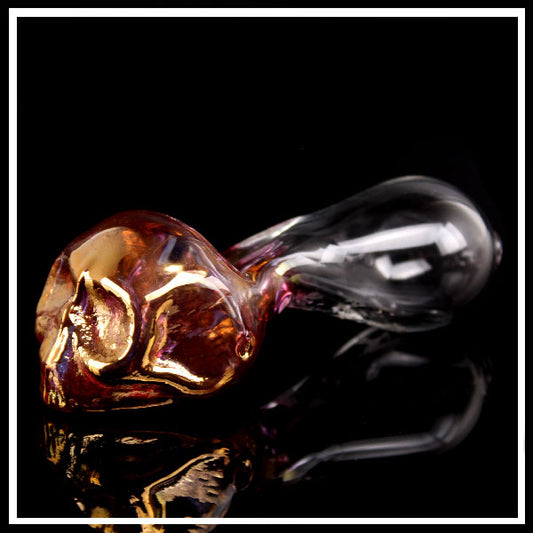 Bigger Golden Skull Spoon