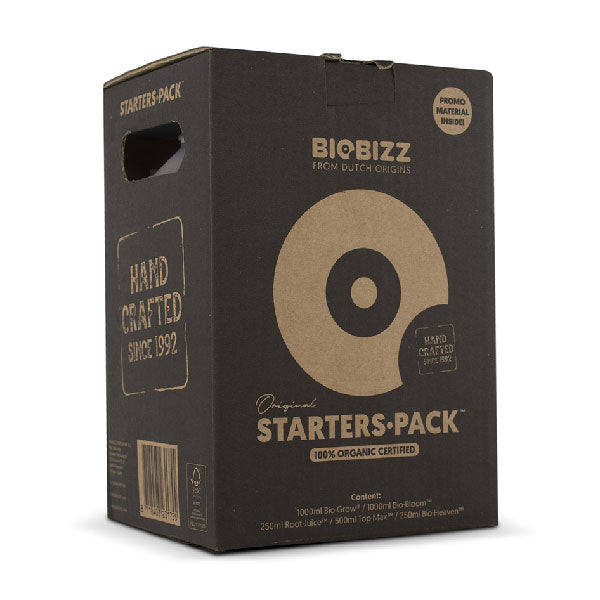 BioBizz Starters Pack – Kit Completo Fertilizzanti Biologici per Coltivazione Indoor