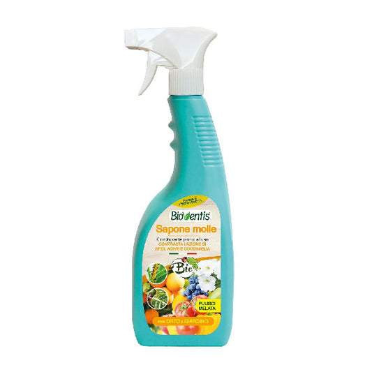 Bioventis Sapone Molle Pronto all’Uso – Detergente Naturale per Piante