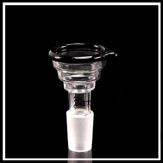 Black Leaf Braciere Glass Bowl Black Ø14,5mm