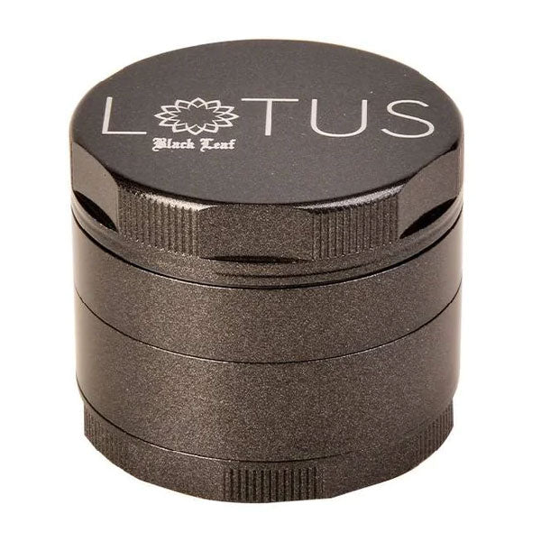 Black Leaf Lotus Grinder Ø62mm 4 Parti Black