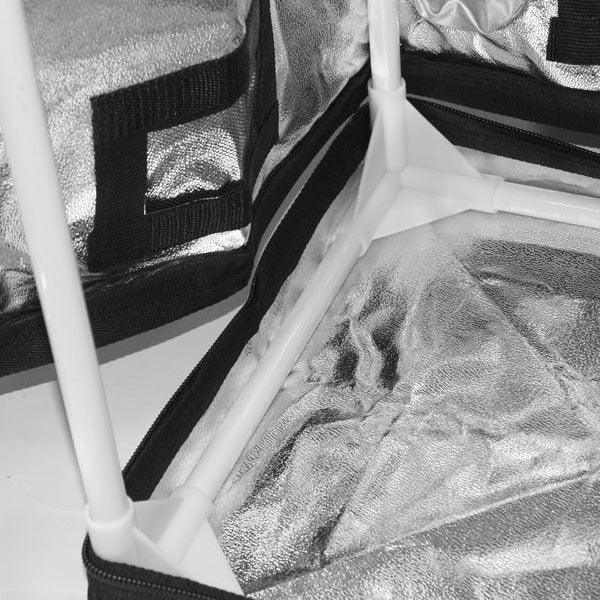 BlackBox Silver Growbox V2.0 35x35x60cm