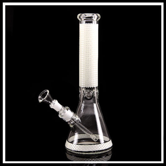 Bong White Chess Glow