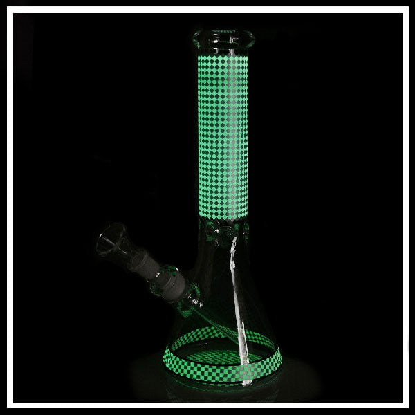 Bong White Chess Glow