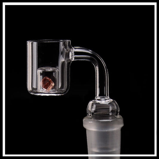 Braciere Cadmium Core Quarz Banger Ø18,8mm Rosso