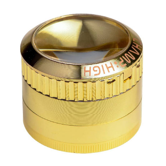 Champ High Grinder Magnifier Ø50mm 4 Parti Oro