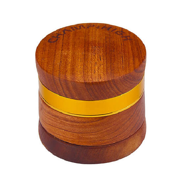 Champ High Grinder in Legno e Metallo Ø60mm Oro