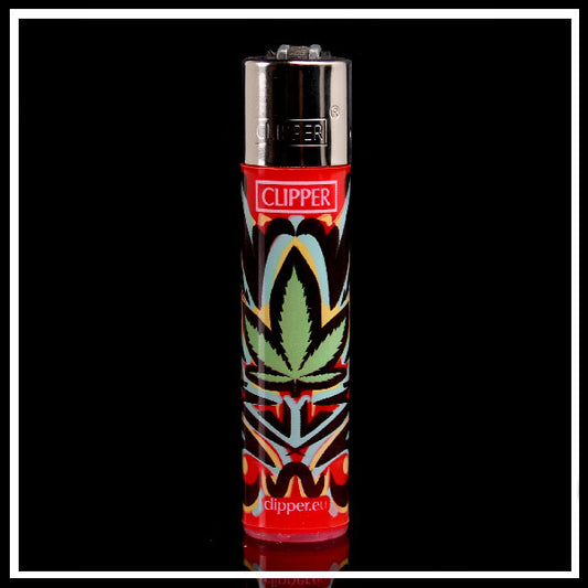 Clipper Psychedelic Leaf Red