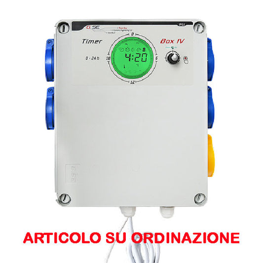 GSE Timer Box IV Quadro Elettrico 4x600w + Riscaldamento