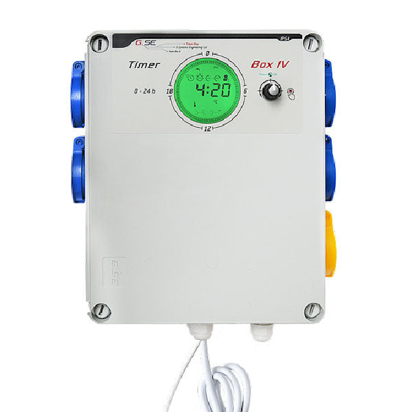 GSE Timer Box IV Quadro Elettrico 4x600w + Riscaldamento