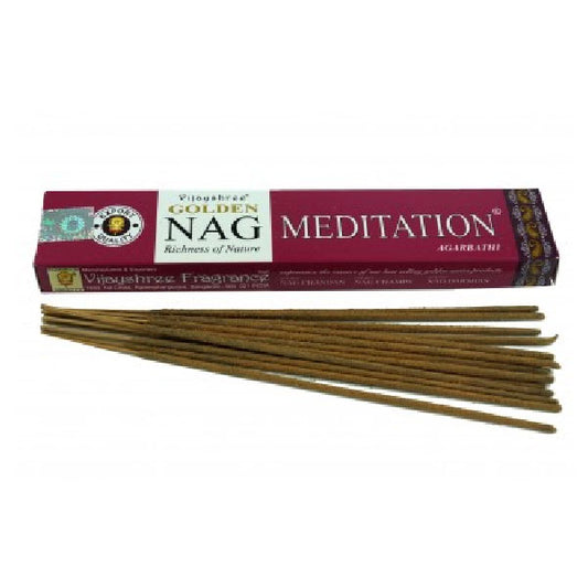 Golden Nag Meditation Agarbathi