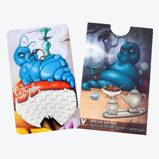 Grinder Card Alice in Wonderland Caterpiller