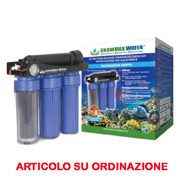 Growmax Filtro de Agua a Osmosi Inversa Maxquarium 000 PPM