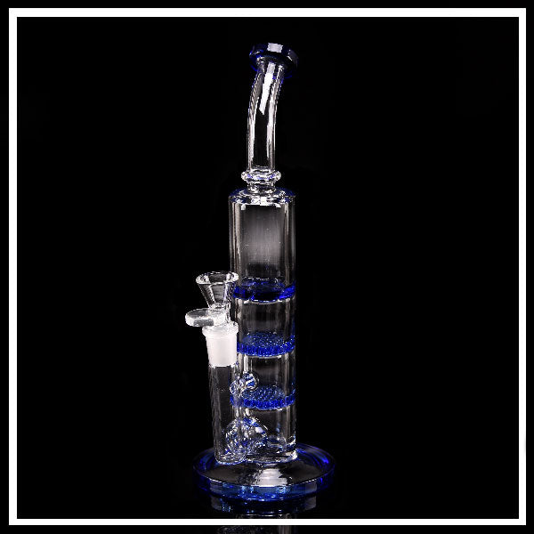 Heisenberg Dude X3 Bong Blu