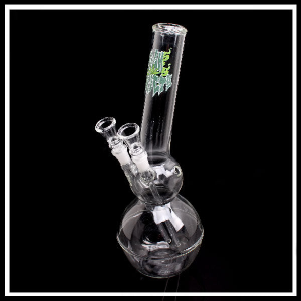 High Society Bong Double Bowl 37cm – Bong con Doppio Braciere e Doppia Ampolla