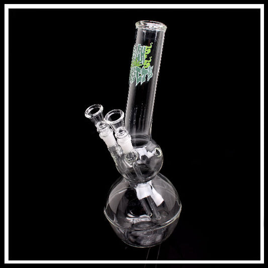 High Society Bong Double Bowl 37cm – Bong con Doppio Braciere e Doppia Ampolla