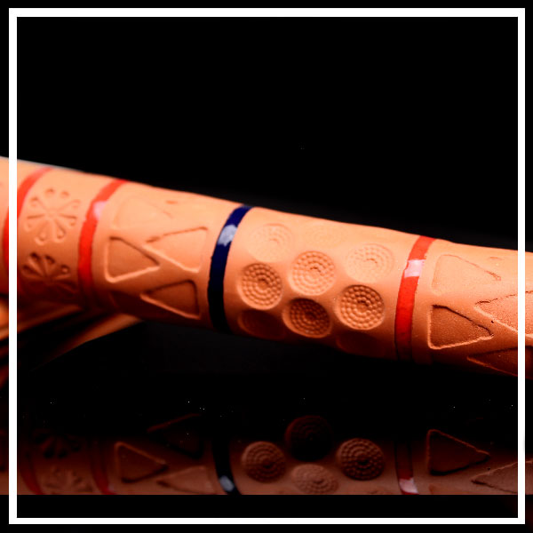 Jolly Cyloom Decorato 25cm – Cyloom Artigianale in Terracotta