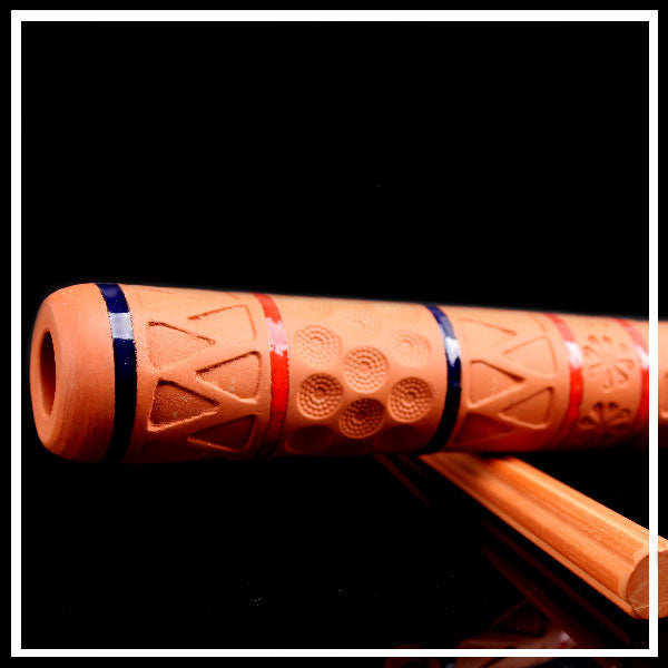 Jolly Cyloom Decorato 25cm – Cyloom Artigianale in Terracotta