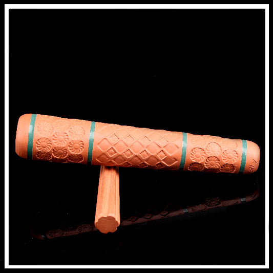 Jolly Cyloom Decorato con Fasce Verde 15,5 cm – Cyloom Artigianale Italiano