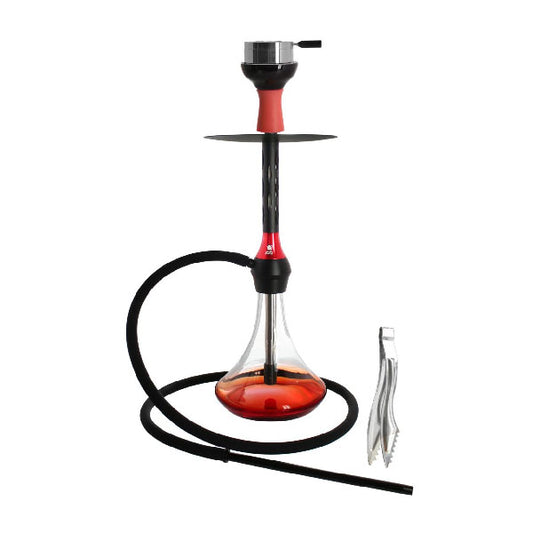 Kaya Shisha Narghilè Black Caro Red
