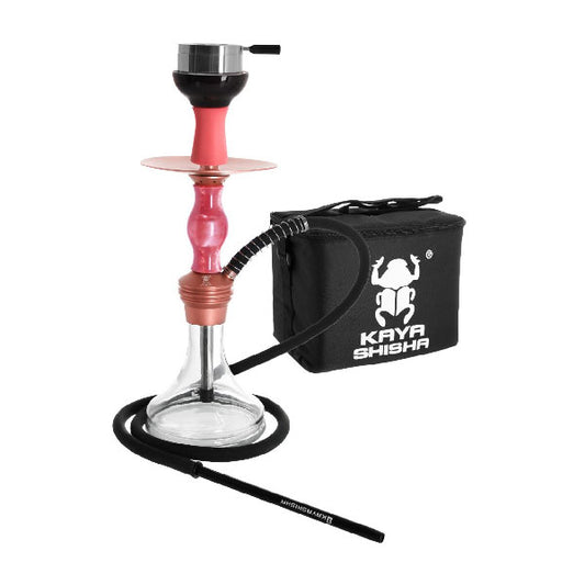 Kaya Shisha Narghilè Elox Eco Roxy Rosa Oro