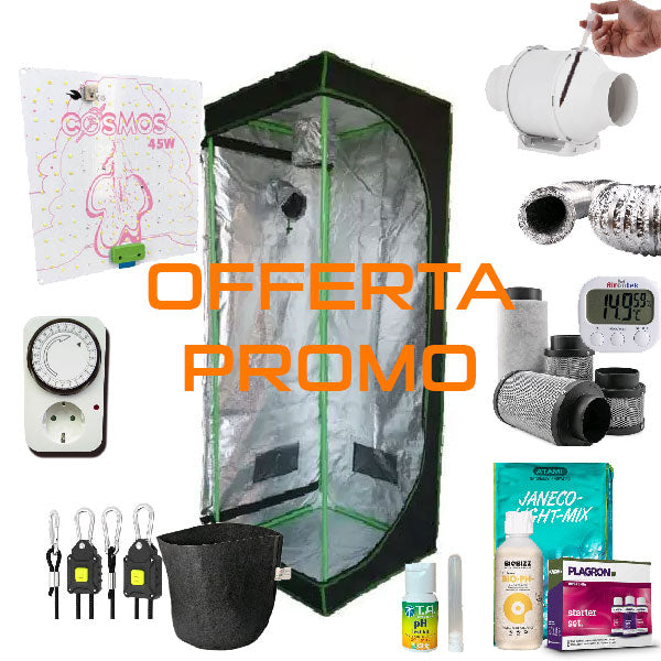 Kit Grow Box Completo 60x60x160cm - Kit Coltivazione Indoor