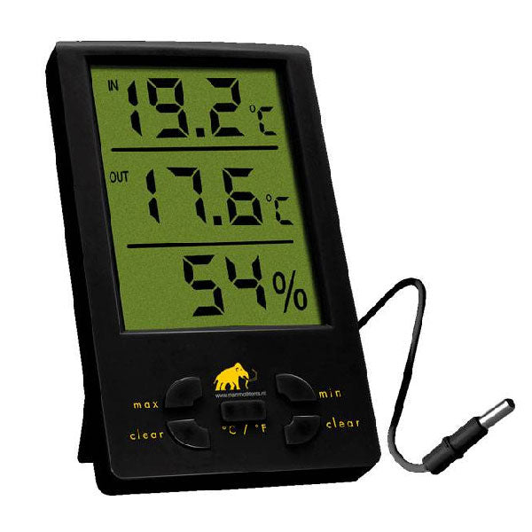 Mammoth Termoigrometro Digitale XXL Min Max con Sonda