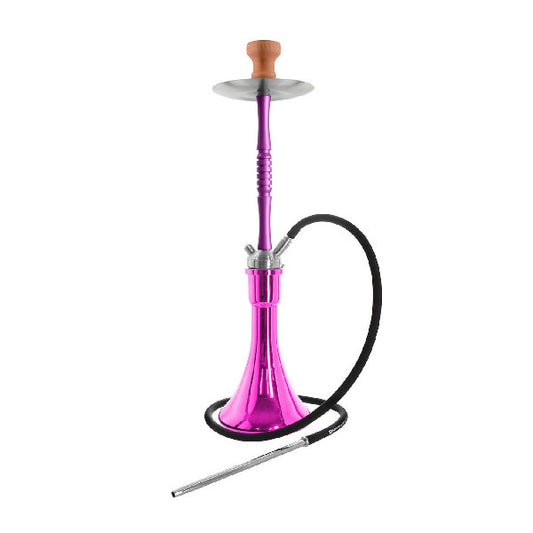 Kaya Shisha Narghilè Purple Trumpet Inox Viola