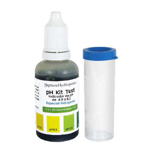 Neptune Hydroponics pH Kit Test – Kit Indicatore pH per Idroponica, Grow Box e Coltivazione Indoor
