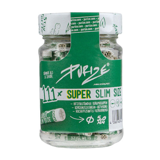 Purize Filtri Carboni Attivi SuperSlim Ø5,0mm 111pz