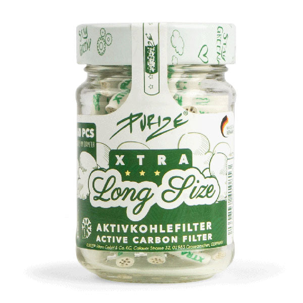 Purize Filtri Carboni Attivi Xtra Long Size Ø6,0mm 60pz