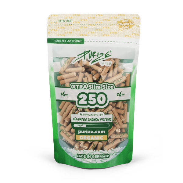 Purize Filtri Carboni Attivi Xtra Slim Ø6,0mm 250pz