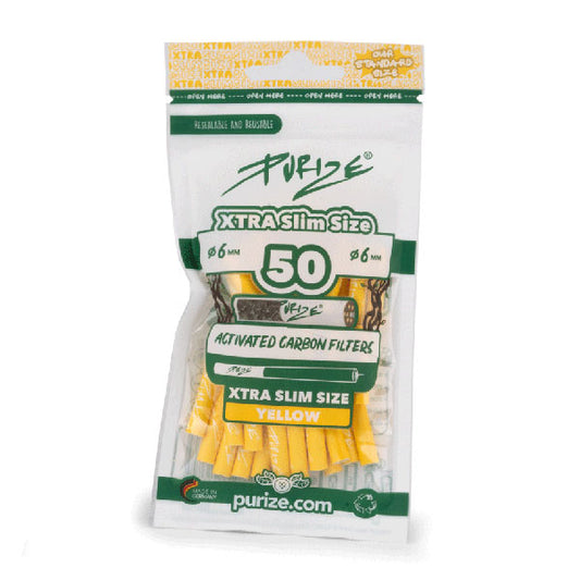 Purize Filtri Carboni Attivi Xtra Slim Ø6,0mm 50pz