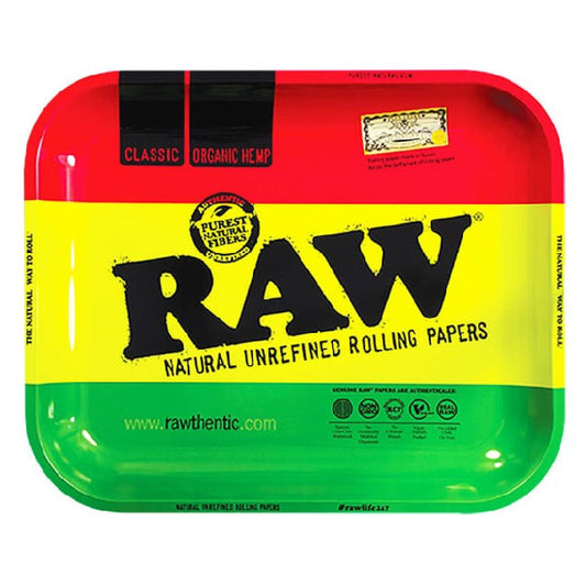 Raw Vassoio Rolling Tray Large 34x27,5cm Rasta