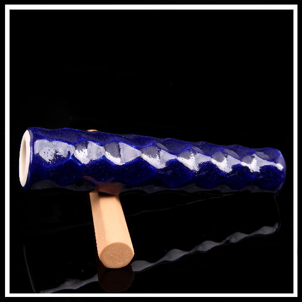 Renato Cyloom Scolpito Blu 12,5cm – Cyloom Artigianale Smaltato