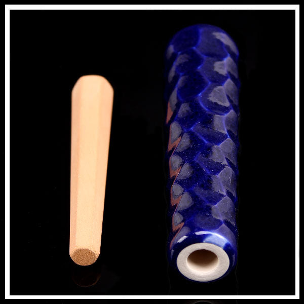 Renato Cyloom Scolpito Blu 12,5cm – Cyloom Artigianale Smaltato