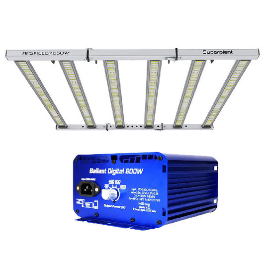 SuperPlant Led HPS Killer 660w + Alimentatore Digitale