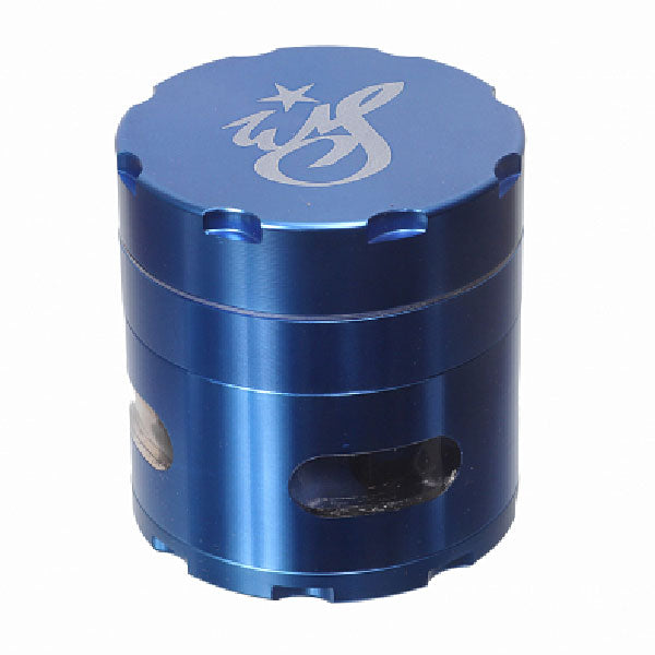 Weed Star Grinder Ø50mm 4 Parti Blu