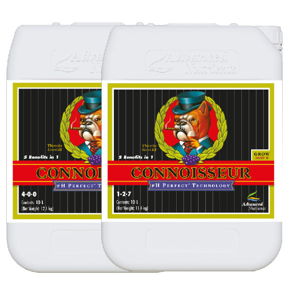 Advanced Nutrients Connoisseur Grow A+B – Fertilizzante Base per la Crescita delle Piante