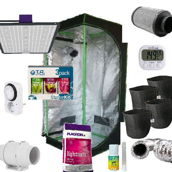 Kit Grow Box Completo 80x80x180 cm – Kit Coltivazione Indoor Professionale