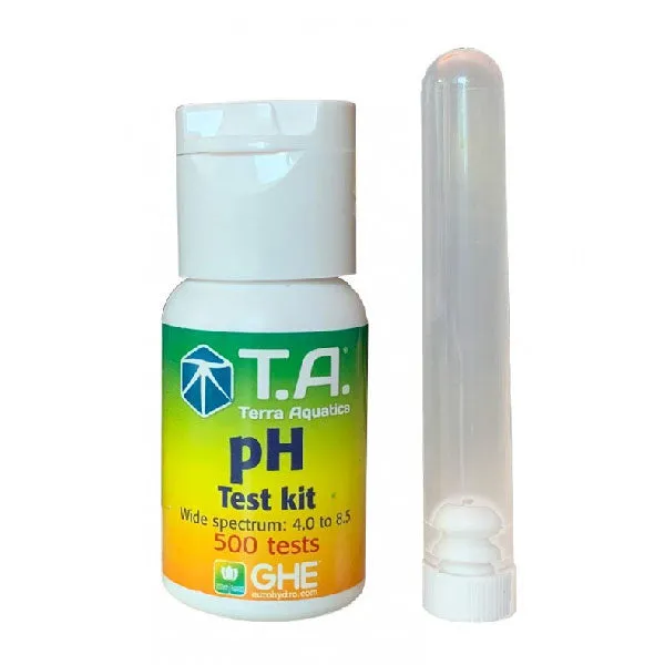 Terra Aquatica pH Test Kit – Kit Test pH per Idroponica, Grow Box e Coltivazione Indoor